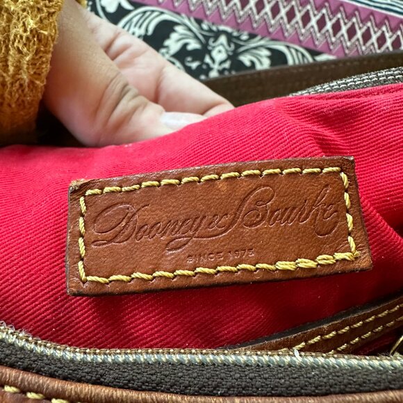 Dooney & Bourke Bright Green Nylon Hobo Shoulder Bag, Preowned - Picture 12 of 17